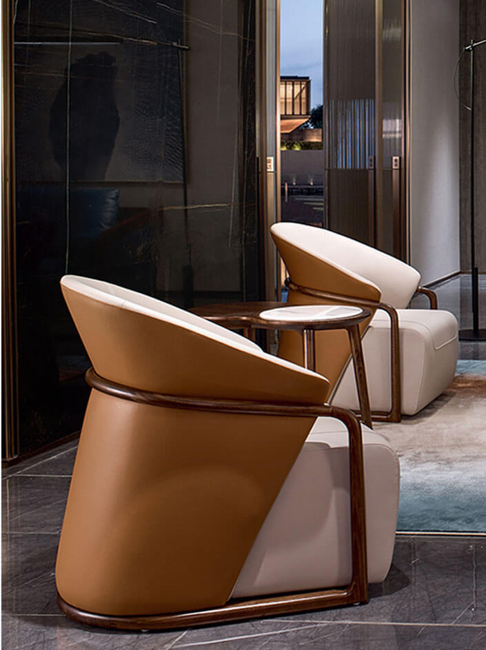 藍山-現代簡奢 客廳空間