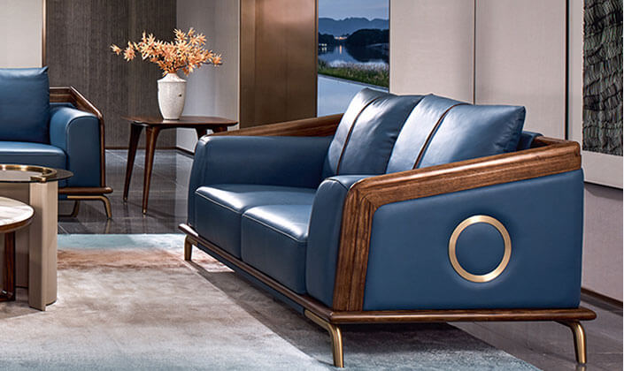 藍山-現代簡奢 客廳空間