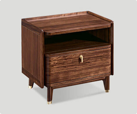 實木家具床頭柜