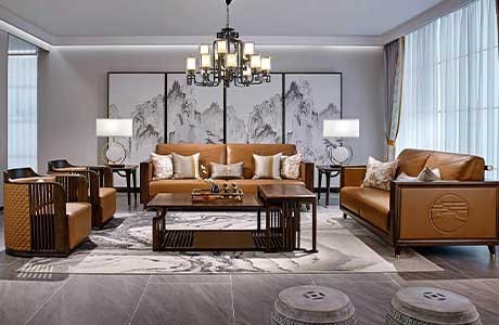 東山-東方先生  客廳空間-童話森林新中式實木家具