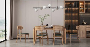 原木色家具應該搭配怎樣的墻面顏色